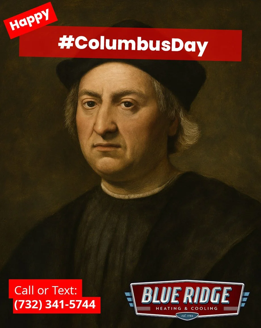 Honoring the day with respect &amp; reflection. As we observe #ColumbusDay, let&rsquo;s also remember the importance of caring for our homes and our communities. #BlueRidgeHVAC