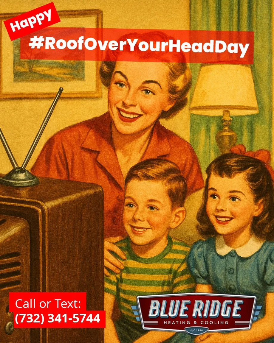 Grateful for warm homes and reliable heat. 🏠
 Protect your comfort &mdash; schedule winter maintenance today.
 #RoofOverYourHeadDay #HomeComfort #NJHVAC #HeatingMaintenance #BlueRidgeHVAC