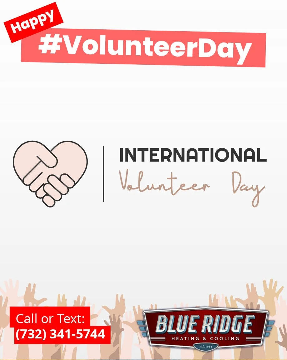 We appreciate the volunteers who keep our NJ communities strong. ❤️
 We&rsquo;re proud to serve you with honest, reliable HVAC care.
 #VolunteerDay #NJCommunity #LocalBusiness #HVACPros #BlueRidgeHVAC
