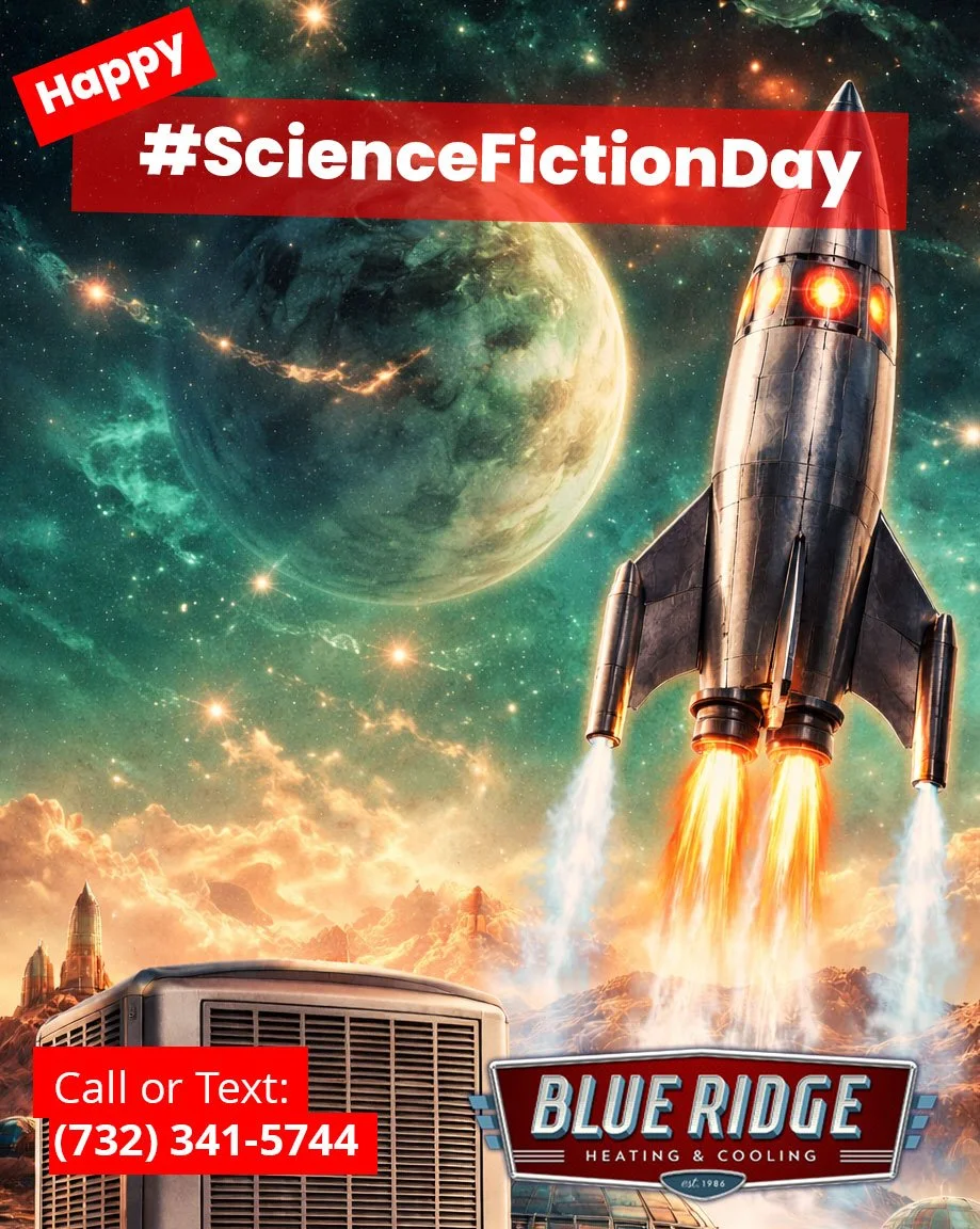 Your furnace might sound like a spaceship&hellip; but reliable heat isn&rsquo;t science fiction. 🚀
#ScienceFictionDay #HVACTech #NJHomes #BlueRidgeHVAC