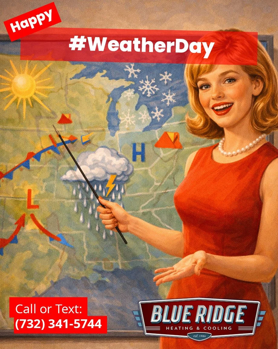 Cold front coming? Your heating system should already be ready. We&rsquo;ve got your back. 🌬️ #WeatherDay #WinterReady #NJHVAC #BlueRidgeHVAC