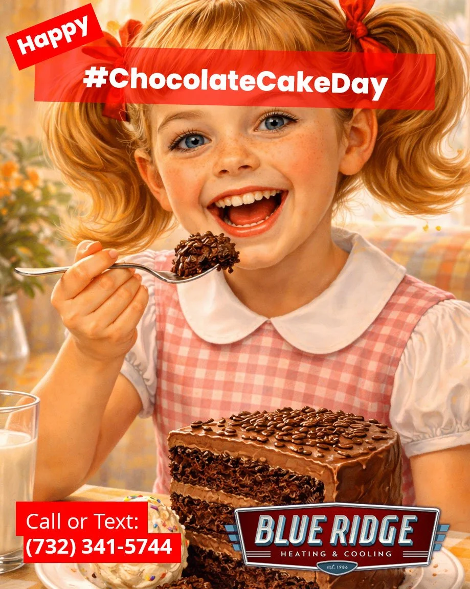 Chocolate cake + a cozy living room = perfect winter combo. 🎂
 #ChocolateCakeDay #WinterComfort #NJHomes