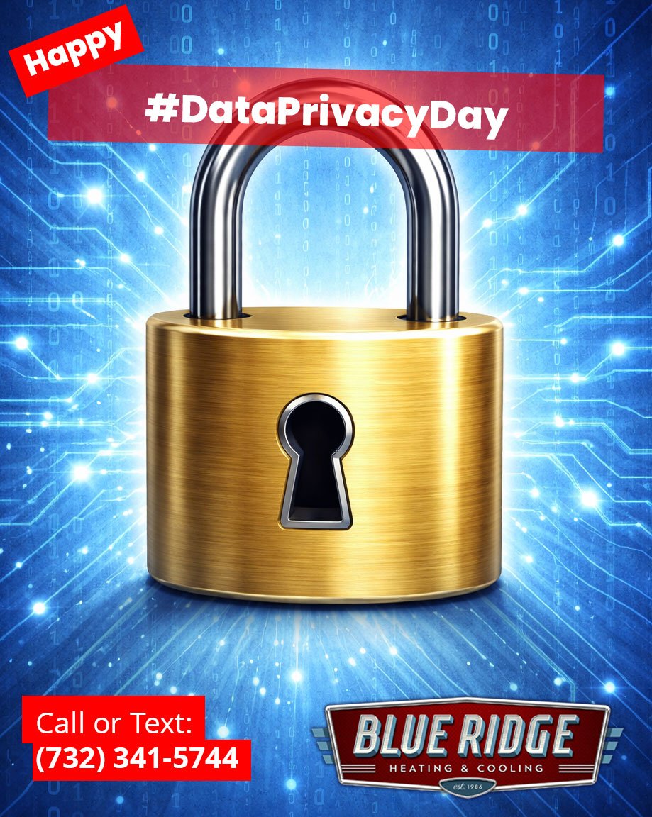 We protect your comfort - and respect your information. Professional and trustworthy.
 #DataPrivacyDay #TrustedService #BlueRidgeHVAC