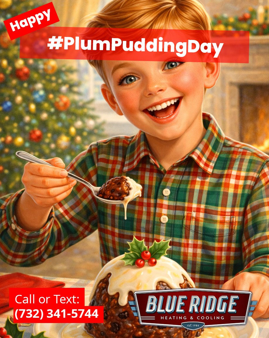 Sweet celebration! 🍮 Keep your home&rsquo;s comfort balanced &mdash; just like this dessert. #PlumPuddingDay