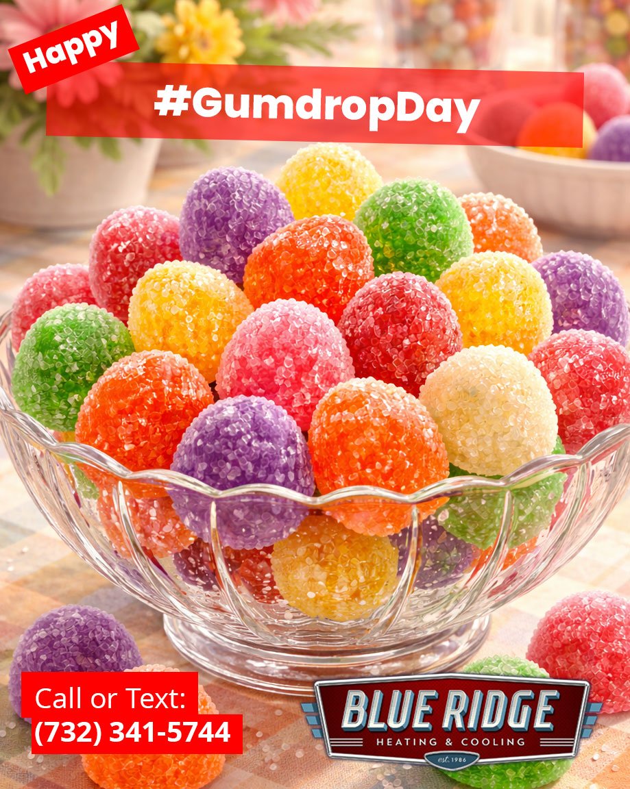 Sweet on the outside, soft within &mdash; just like ideal home comfort! 🍬 Let us sweeten your HVAC performance. #GumdropDay