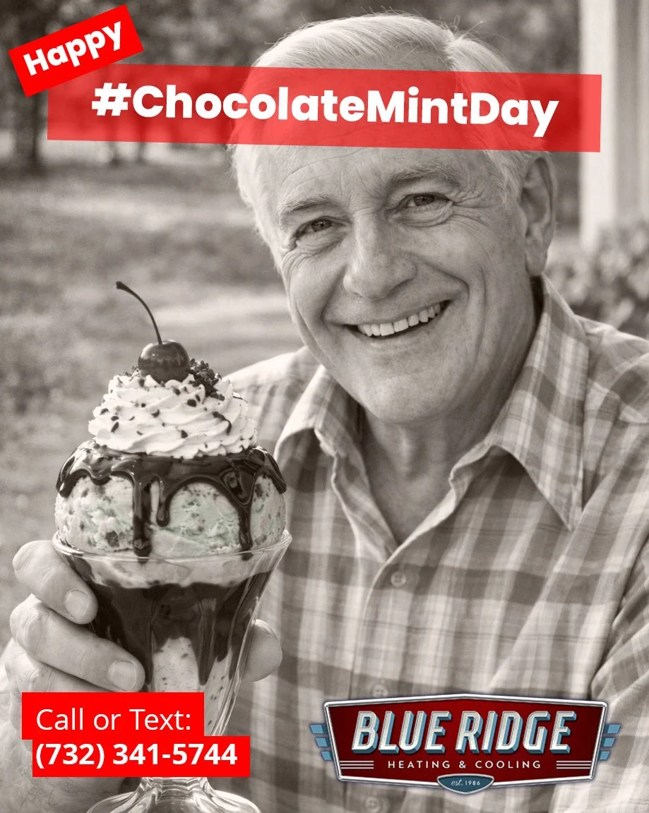 Cool meets sweet &mdash; kind of like us handling your climate control! 😎 #ChocolateMintDay