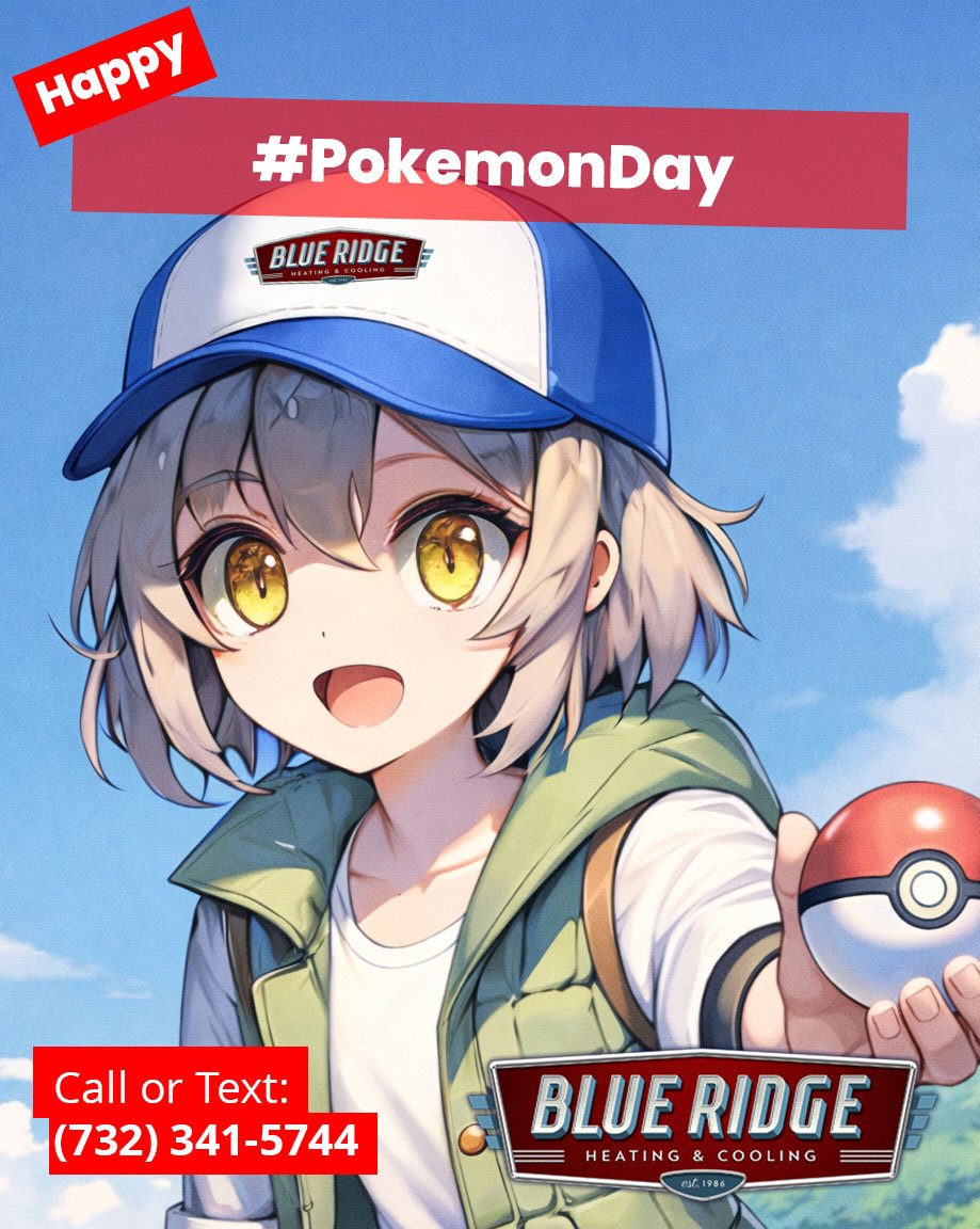 Gotta catch &rsquo;em all! 🕹️ And don&rsquo;t forget to catch up on HVAC maintenance this winter season. #PokemonDay