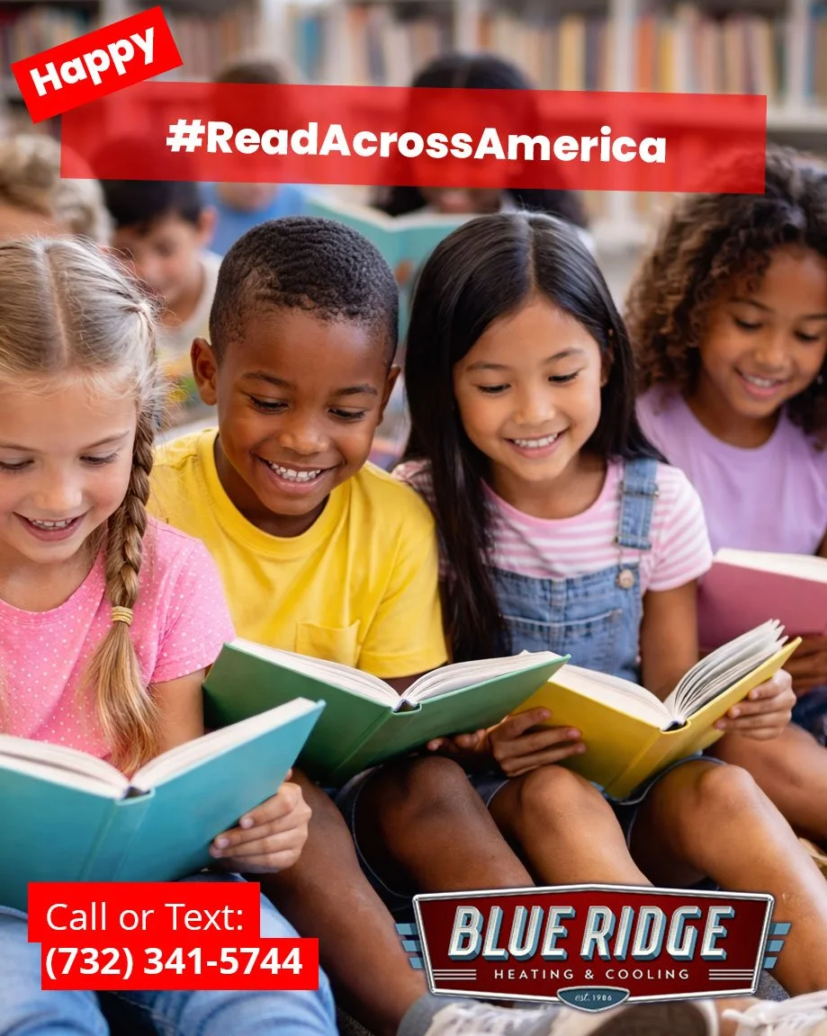 A good manual is worth reading&hellip; but you shouldn&rsquo;t have to decode your thermostat like a novel. Need help understanding your system? Call Blue Ridge.
 #ReadAcrossAmerica #NJHomeowners