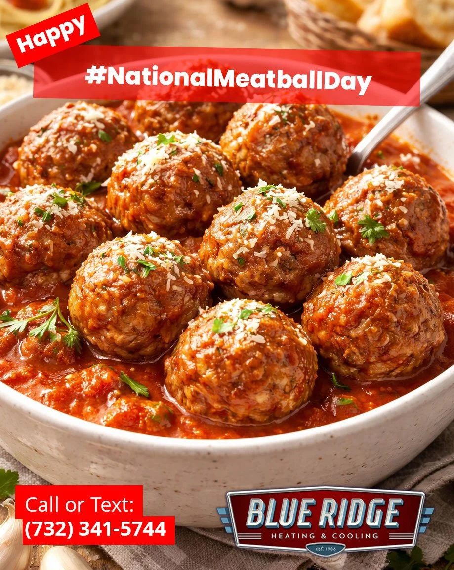 Whether they&rsquo;re classic Italian, on a sub, or piled high on spaghetti &mdash; today&rsquo;s the perfect excuse to enjoy a few meatballs.Just like a good recipe, your HVAC system needs the right ingredients to run smoothly. Don&rsquo;t let thing