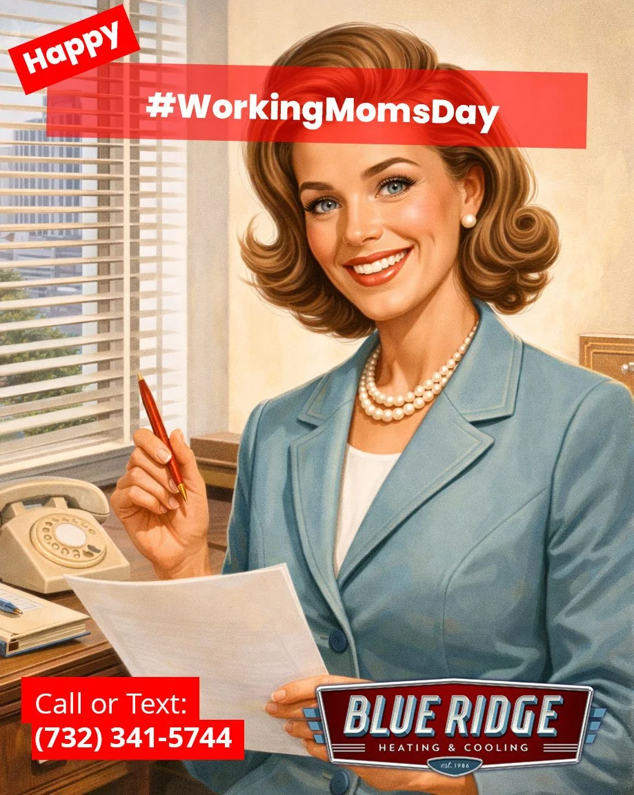 To all the hardworking moms juggling it all &mdash; your comfort at home matters. 💙
 We&rsquo;ll handle the HVAC so you don&rsquo;t have to.
 #WorkingMomsDay #NJFamilies