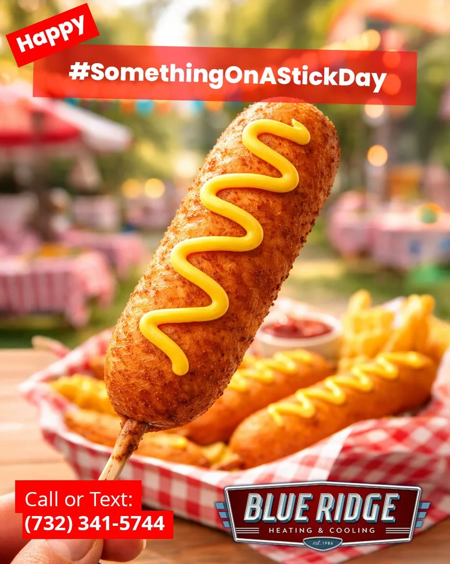 Air filters don&rsquo;t come on sticks&hellip;But they do need replacing. 😆
Quick tip: Check yours today.#SomethingOnAStickDay #HVACFun