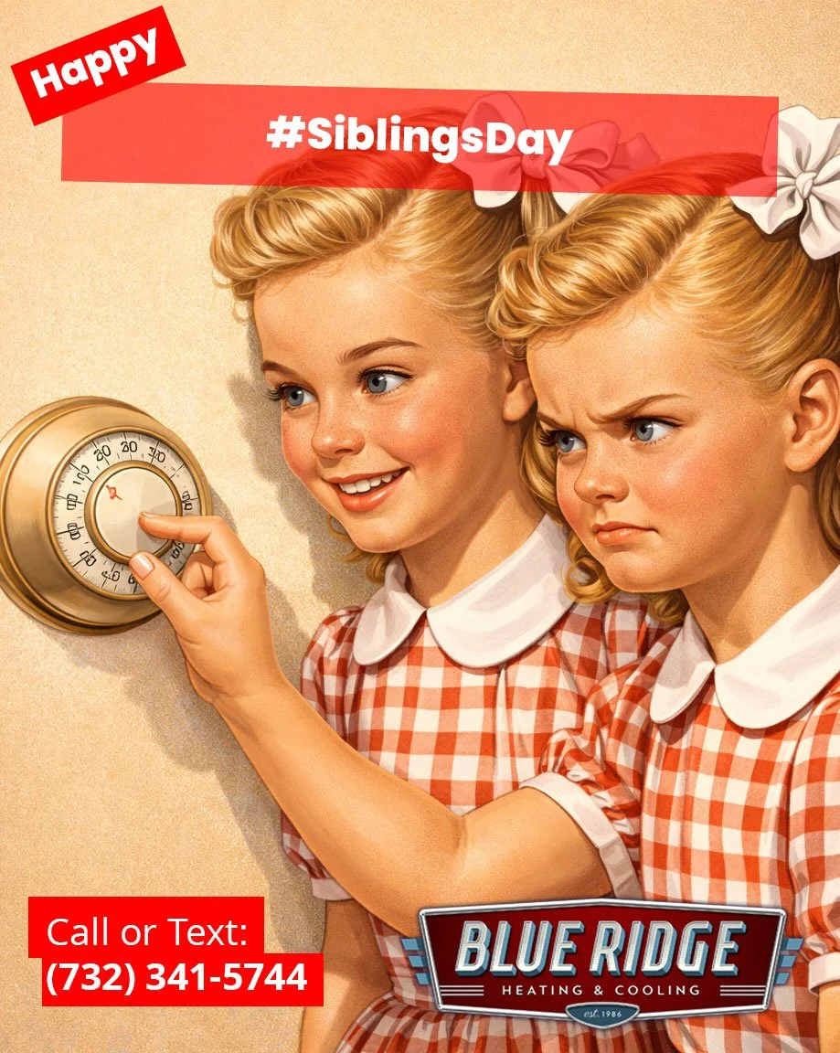 Thermostat wars with your siblings? 😂We can help keep the peace. #ThermostatWars #FamilyLife #SiblingsDay