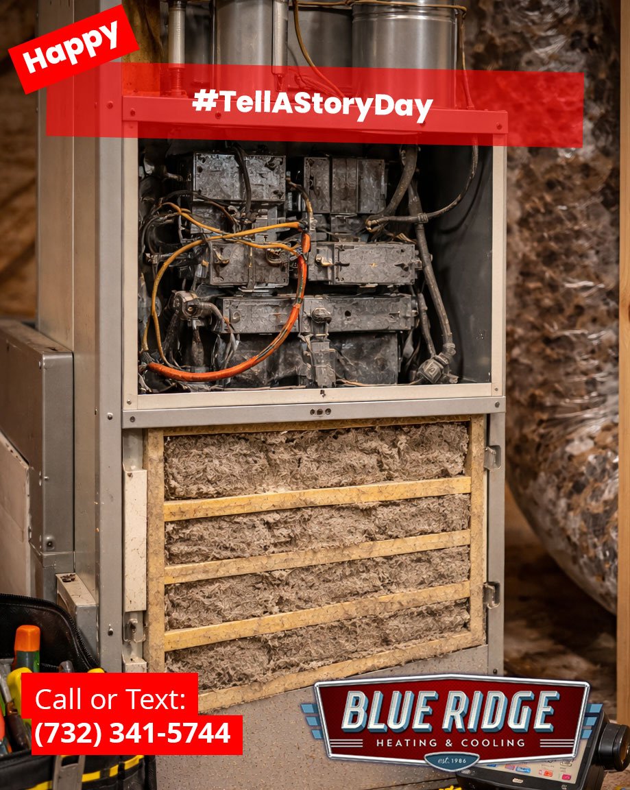 It's National Tell a Story Day! Your HVAC system has a story&hellip;
 Make sure it&rsquo;s not a horror story 👻 #HVACMaintenance #TellAStoryDay