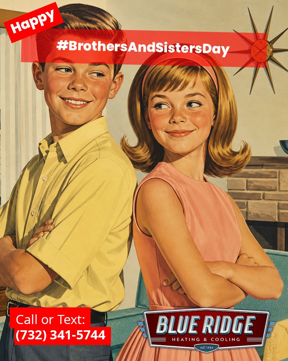 Keep the whole house comfortable&mdash;no thermostat battles today 😄
 #BrothersAndSistersDay #NJHomes
