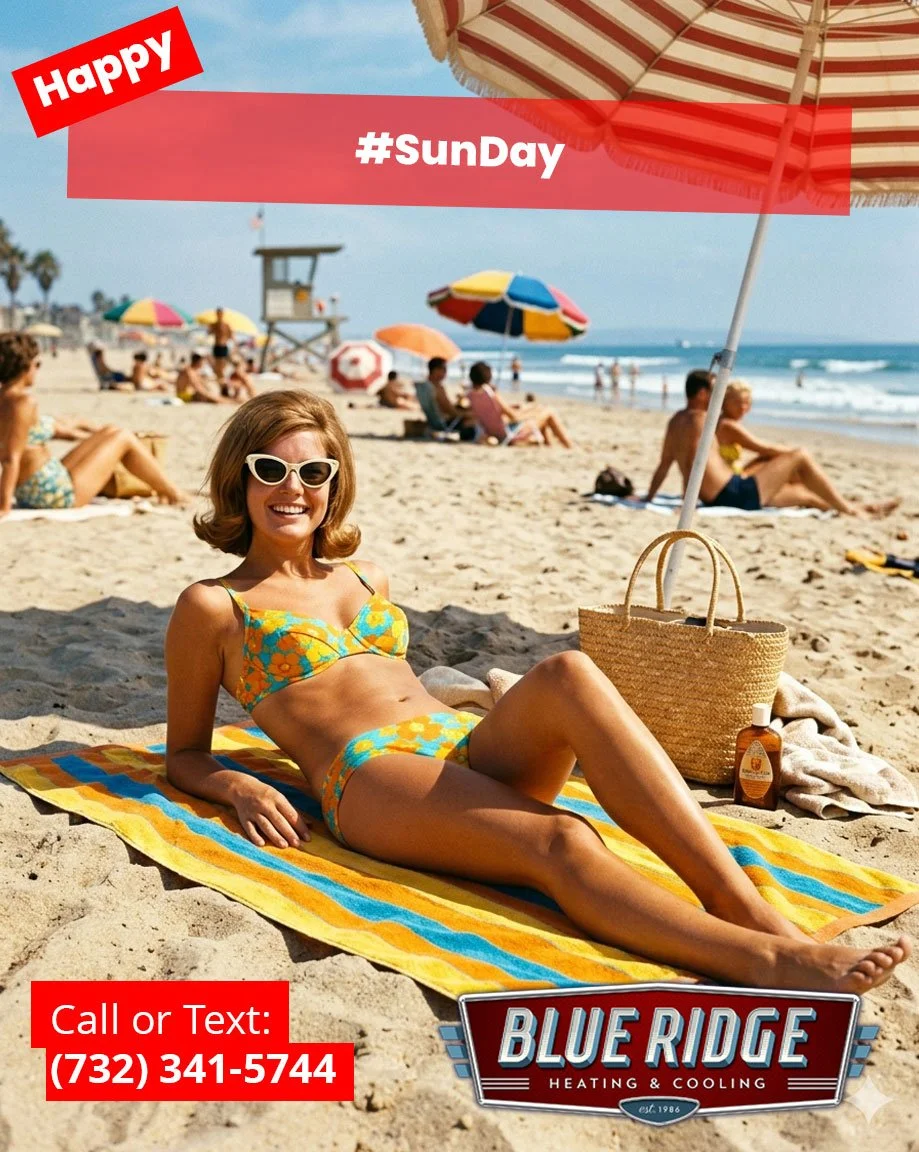 The sun&rsquo;s heating up ☀️ Is your AC ready?
 #SunDay #StayCoolNJ