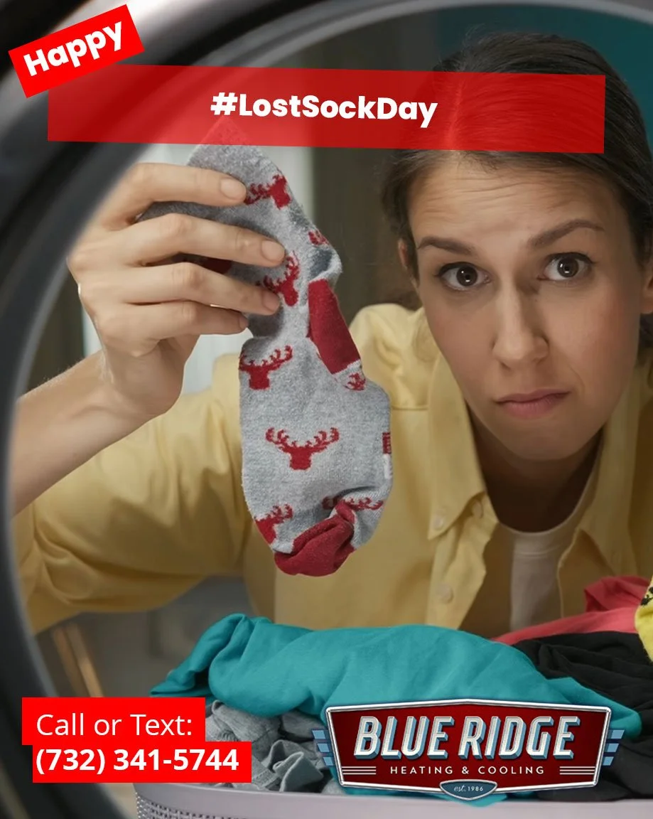 Don&rsquo;t lose your cool like those socks 🧦 Stay comfortable.
 #LostSockDay #HVACTips
