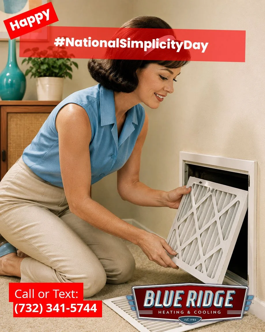 Simple tip: Replace your air filter regularly. It's one of the easiest ways to improve airflow, efficiency, and indoor comfort. ✔️ #NationalSimplicityDay #HVACTips