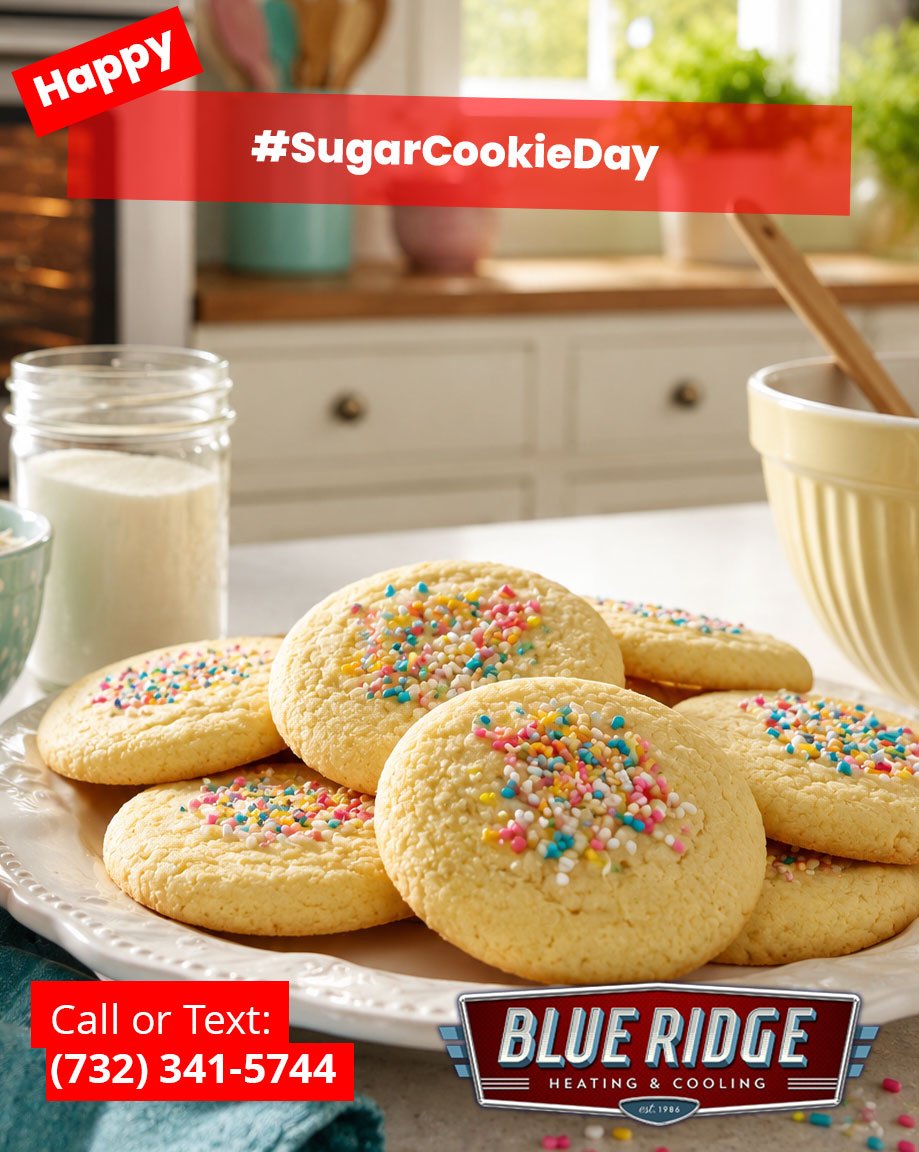 Keep your cookies warm in the oven&mdash;not your house! Enjoy baking without worrying about the summer heat thanks to a dependable AC system. #SugarCookieDay