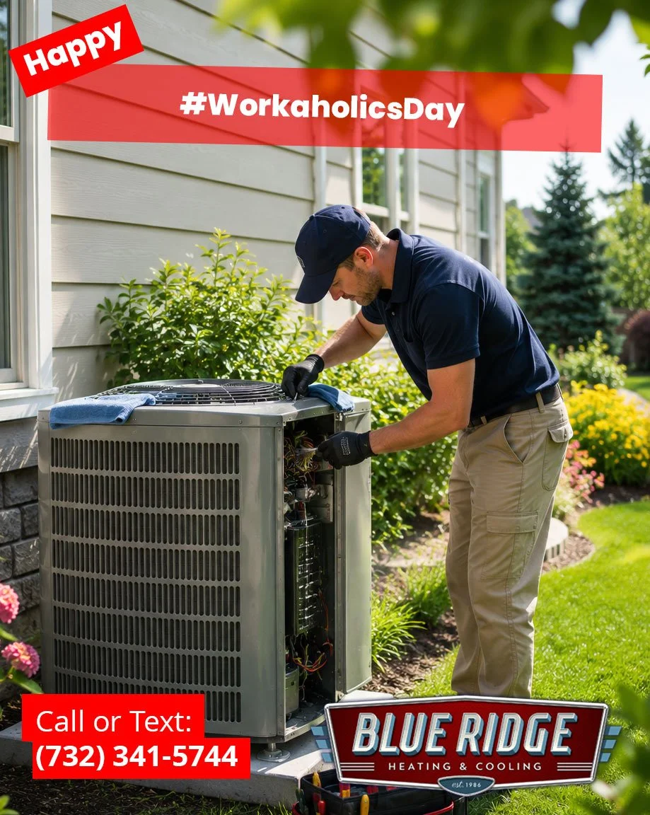 Even hardworking AC systems deserve a break. If yours has been running nonstop this summer, a maintenance visit can help it stay efficient all season long. #NationalWorkaholicsDay #HVACMaintenance