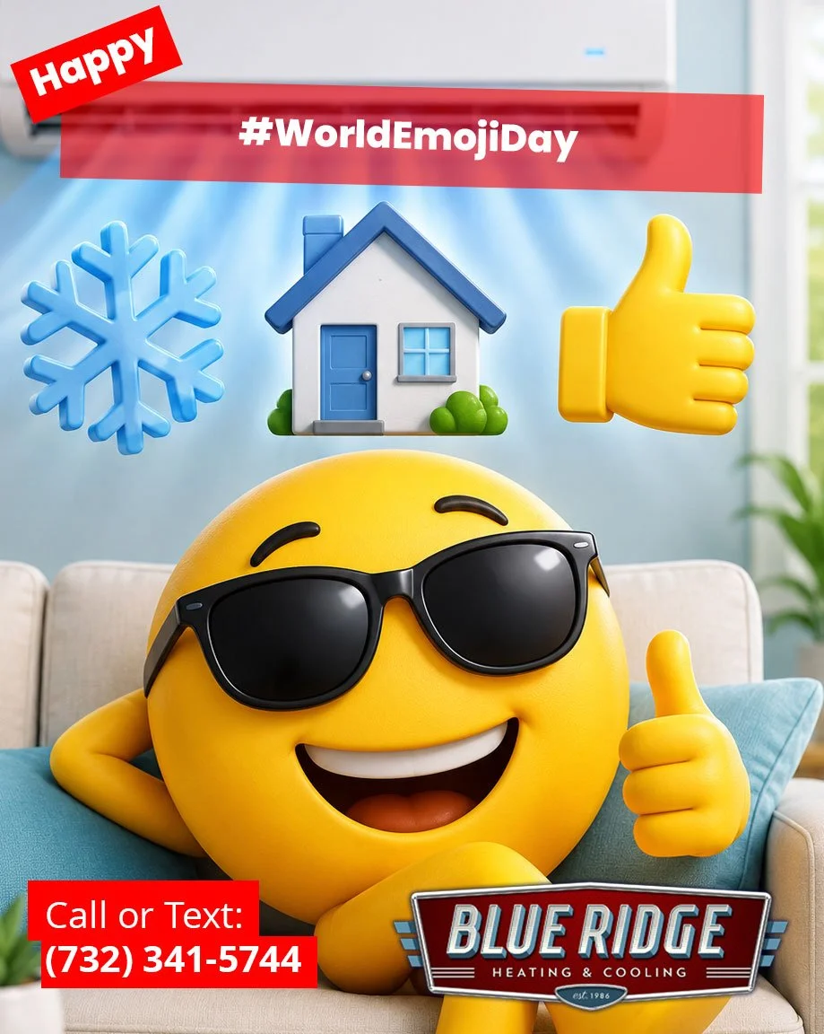 😎❄️🏠👍 These four emojis sum up our goal every day: Cool homes. Happy customers. #WorldEmojiDay #NJHVAC