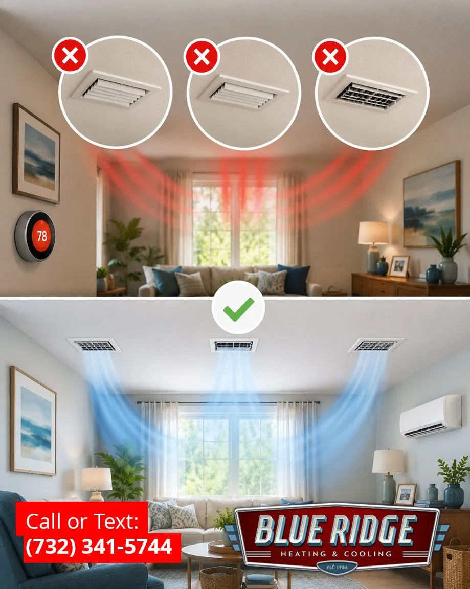 Did you know? Closing too many supply vents can actually make your HVAC system work harder. For the best performance, let your system circulate air the way it was designed. #HVACFacts #HomeComfort