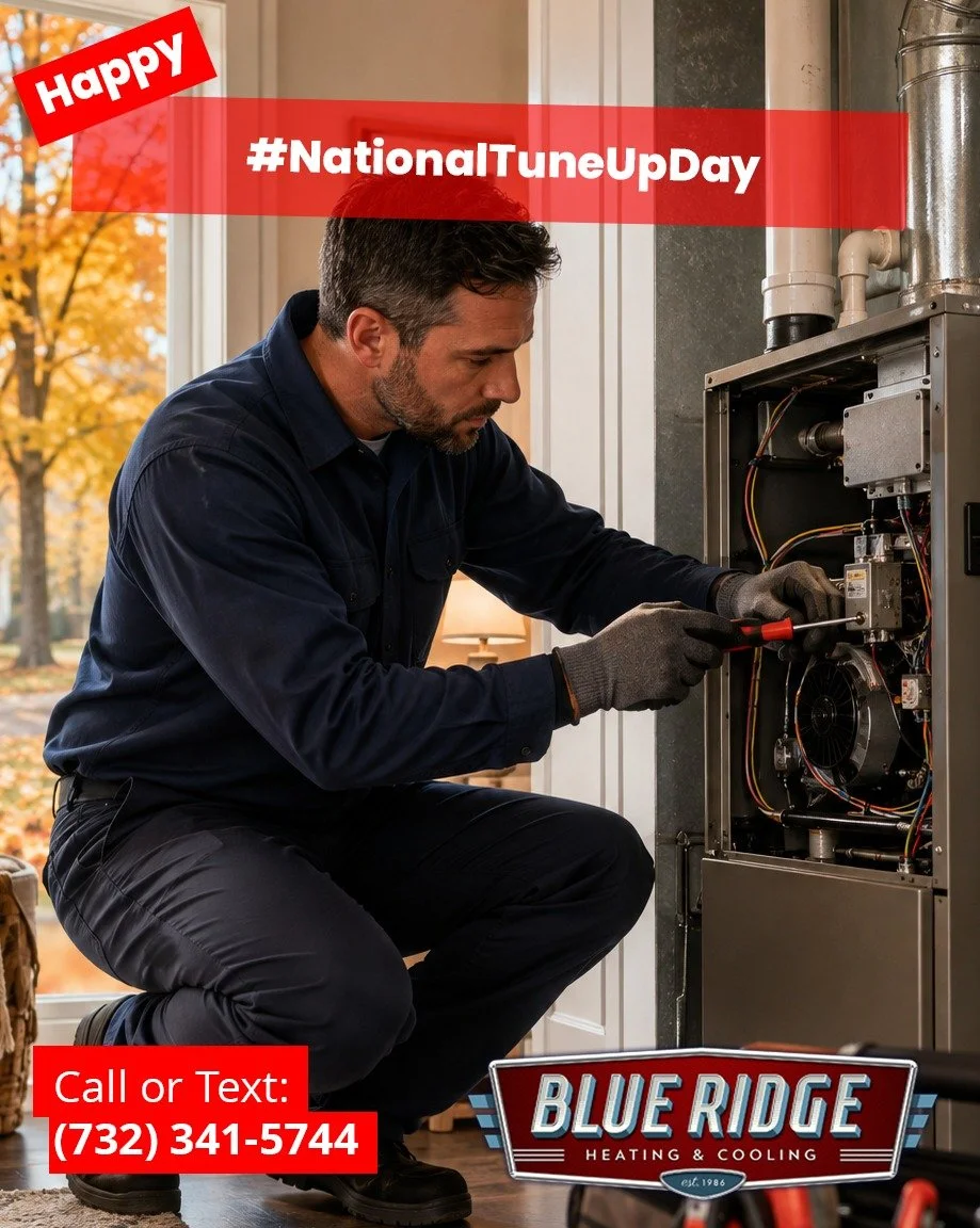 This one was made for us. September 25 is National Tune-Up Day&mdash;a great reminder that heating season is right around the corner. Make sure your system is ready before the first truly cold New Jersey morning arrives.
#NationalTuneUpDay #BlueRidge