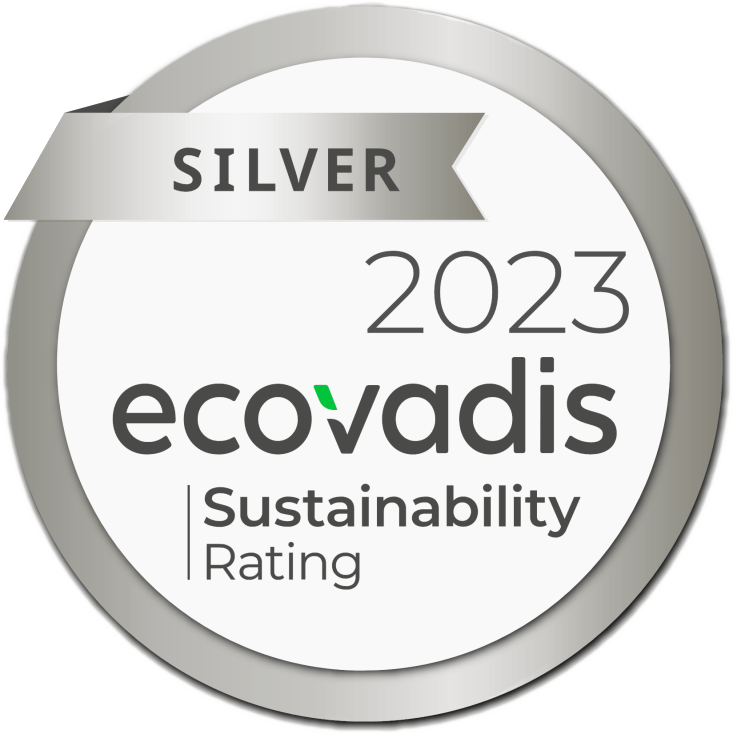 2023 ecovadis sustainability silver rating  