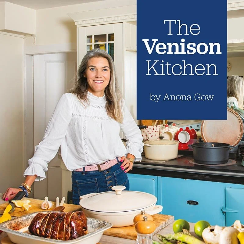 Anona Gow's book from the Highlands is full of easy to achieve, delicious venison recipes that we recommend to customers all the time. Clicking on the image above will take you to Anona's shop.