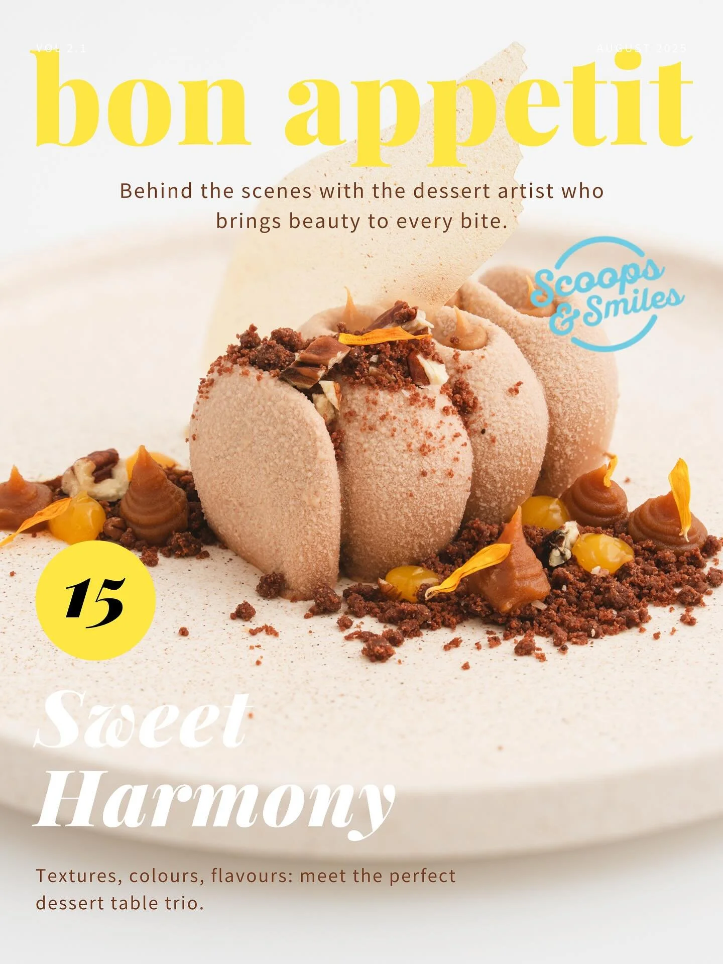 📸 ✨chef&rsquo;s kiss✨
 Captured a sweet escape . &mdash; plated desserts, decadent bites, and a whole lot of sugar-coated elegance. Glossy glazes, delicate textures, and artful plating set against dreamy floral backdrops.
Every frame was styled to t