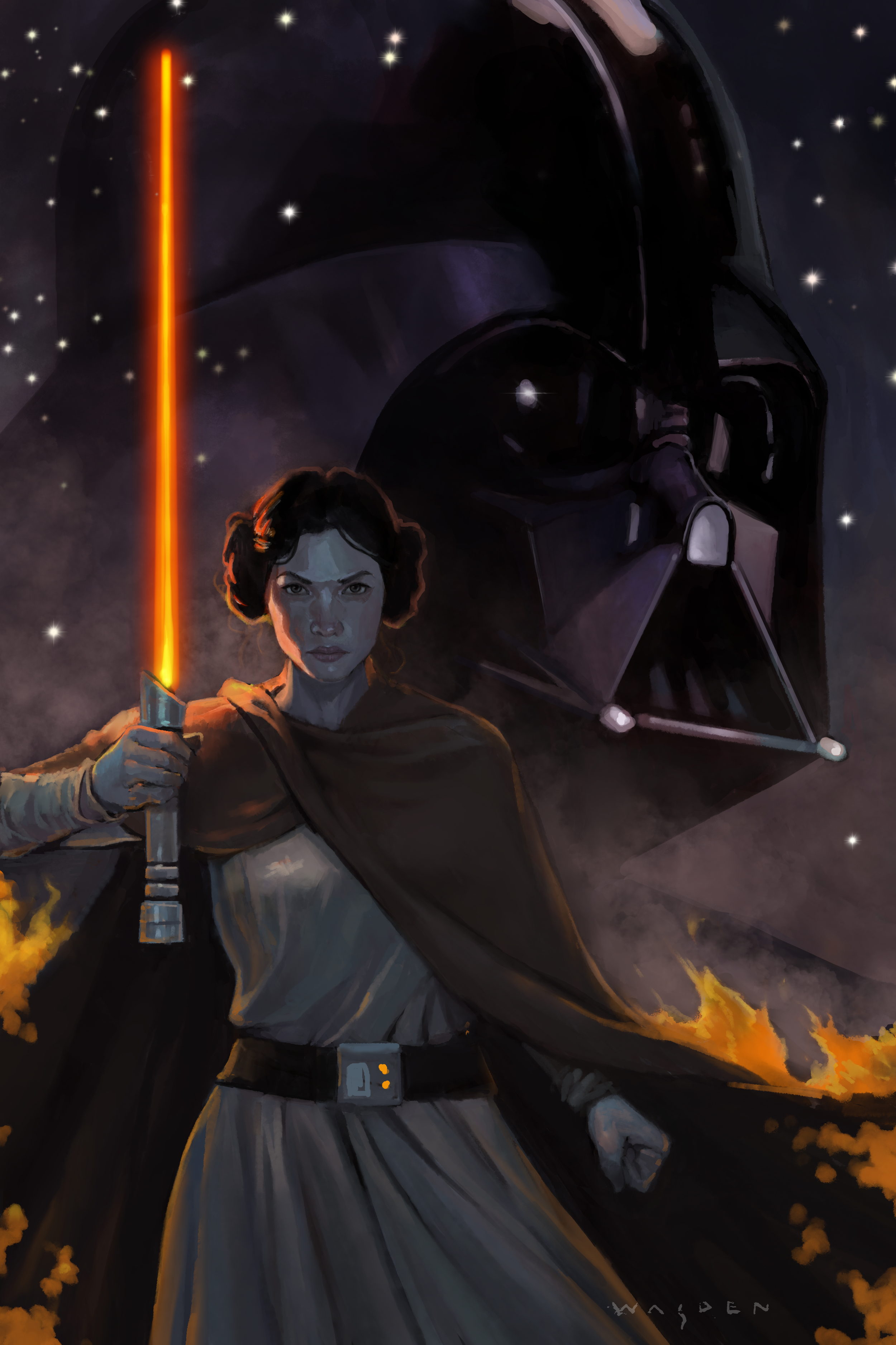 "Embers of the Empire,” fan art