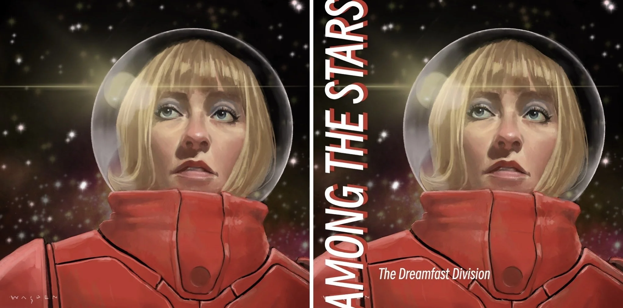 "Among the Stars", The Dreamfast Division album cover