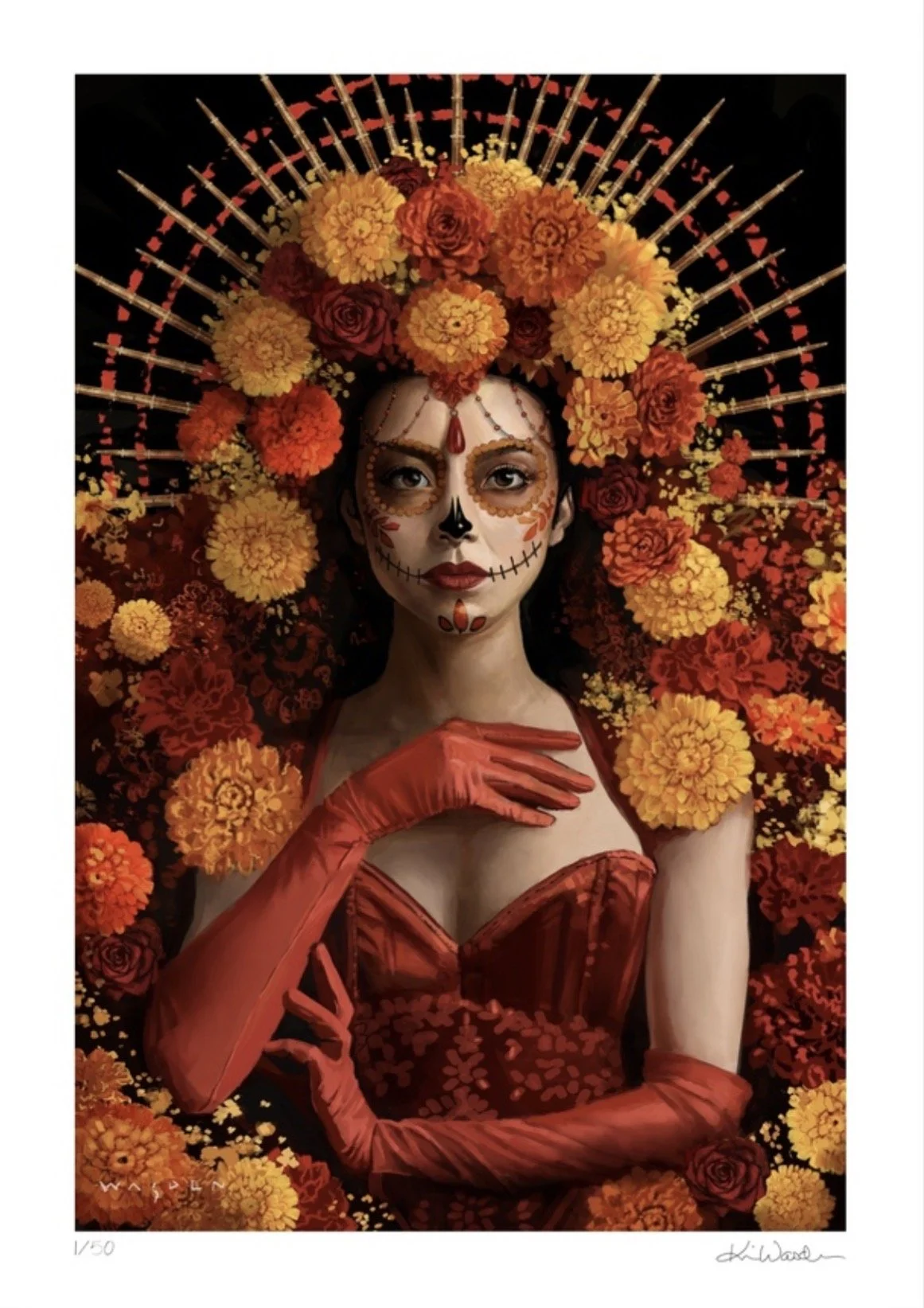 “Lady of the Dead,” Limited Edition of 50,