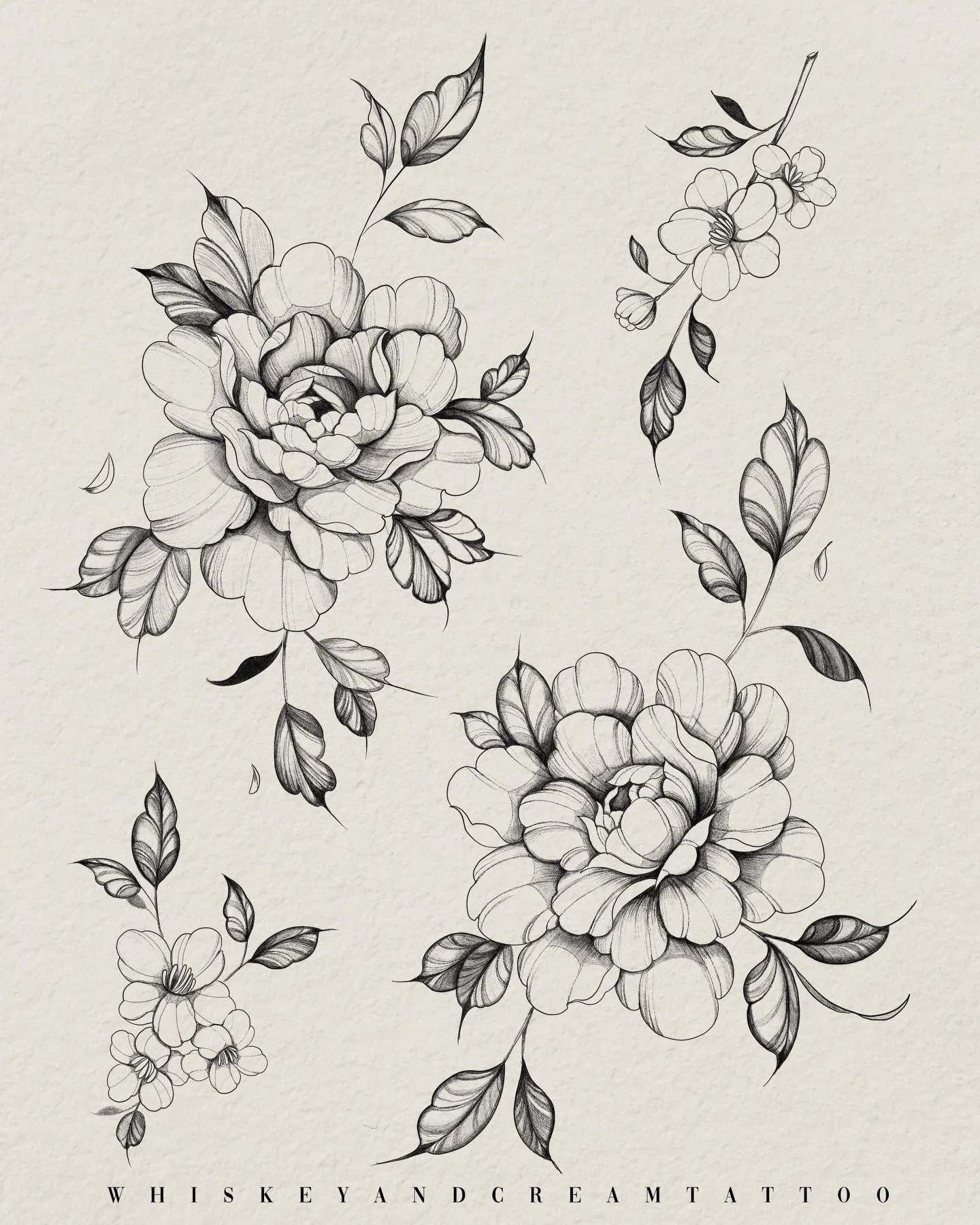 Het is eindelijk lente 💚 En om het te vieren heb ik wat bloemen getekend, gaan weg voor een mooie prijs 😊✨🌸 Om te boeken stuur een e-mail naar: whiskeyandcreamtattoo@gmail.com of klik de link in de bio.
.
.
.
#amsterdamtattoo #haarlem #floraltatto