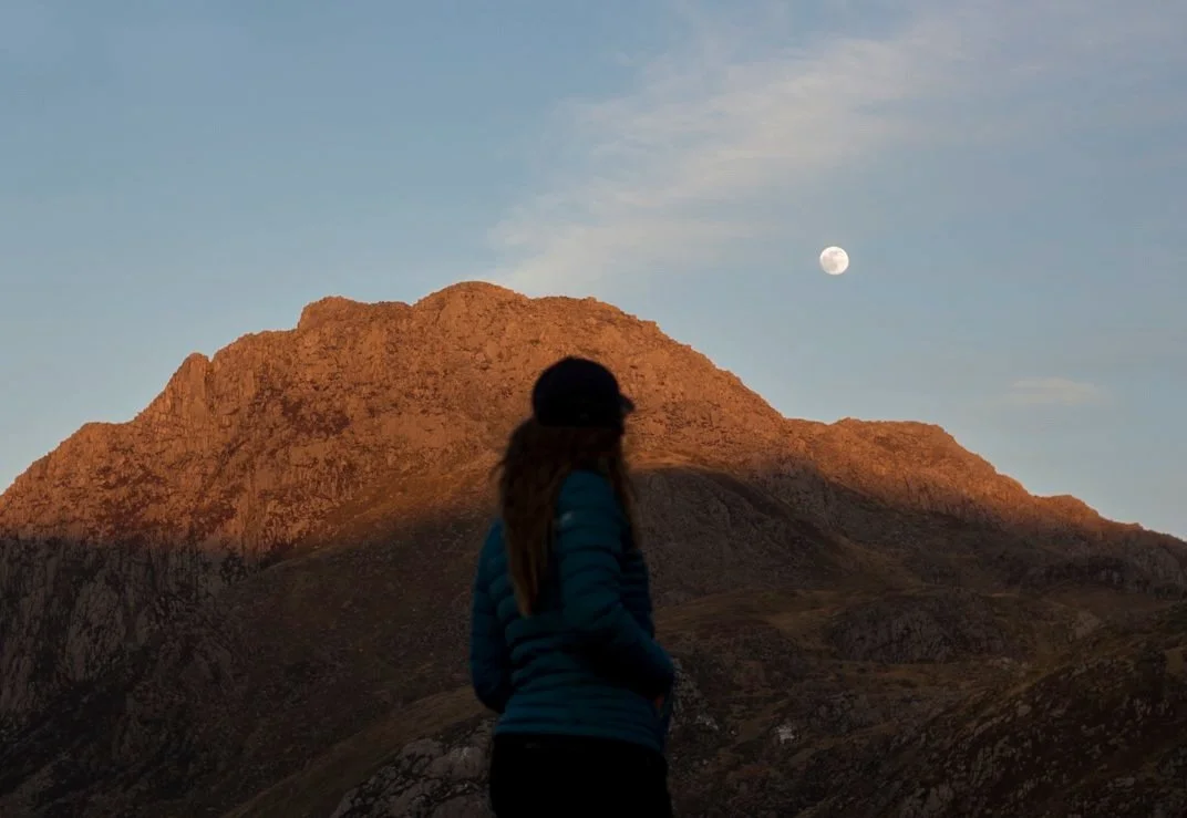 Evenings in the mountains.