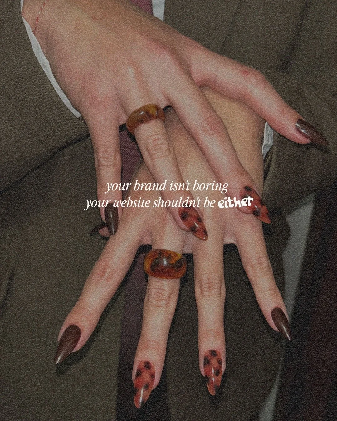 another of my brand giveaway winners, @themichaeladunn !

michaela is a fellow web designer who wanted her branding to not only stand out, but to truly feel like HER and reflect her business. funky and cool, but still elevated&hellip;the results spea