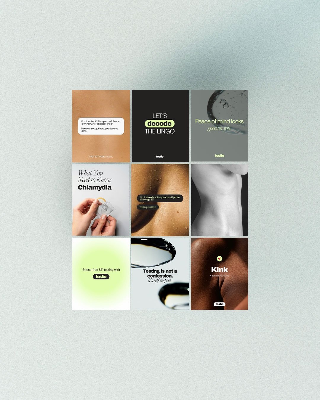 brand assets + a little feed mockup for @testiehealth 

so proud of this project. i was really focused on creating branding that feels as forward-thinking as the mission behind it.

#webdesigner #webdesign #webdesignproject #healthindustrywebdesign #