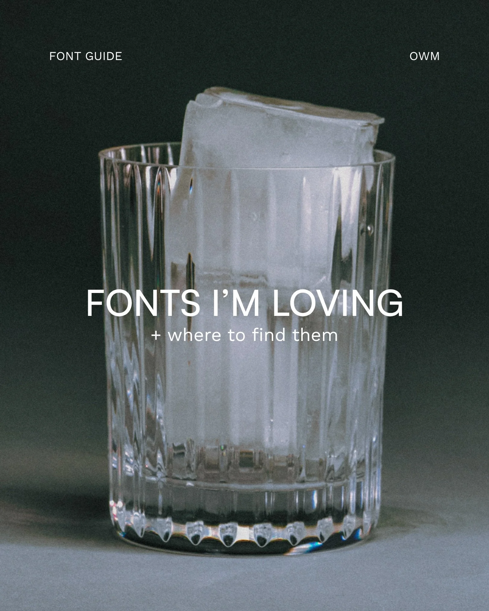some of my go to fonts lately + where you can find them! 

i&rsquo;m always looking for inspo too - let me know some of your faves in the comments 🫶🏼

[brand designer, font inspiration, typography, favorite fonts, branding inspiration, creative dir