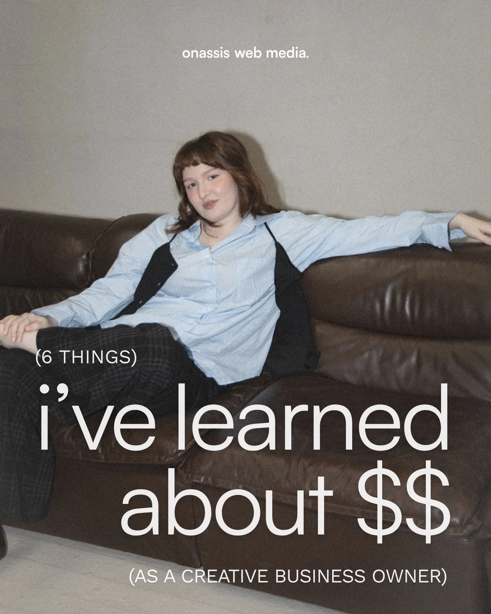 running a creative business has taught me a LOT about money 🤑

not just how to make it, but how to manage it, invest it, price my work and make decisions that actually support myself, my goals and my business. which is not always easy :&rsquo;)

wha