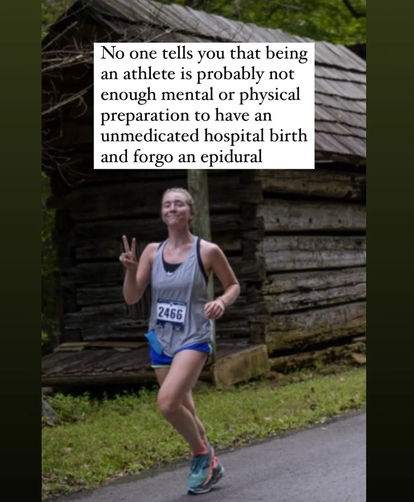 I ran a marathon 2 weeks before getting pregnant with my first baby. At 38 weeks, I told my OB I was planning for an unmedicated birth. &ldquo;Birth is like a marathon&rdquo; she said. &ldquo;I mean I know it won&rsquo;t be easy. But cool, I&rsquo;ve
