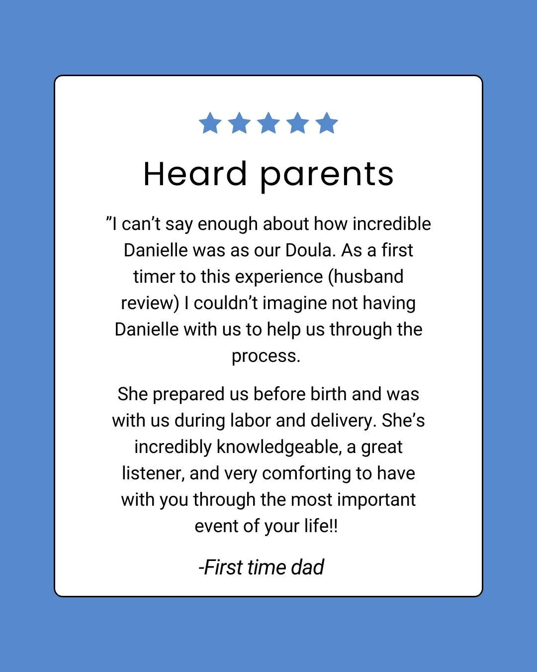 Just your daily reminder that having a doula at your birth reduces your chance of cesarean by 38% - that's more than just a 'nice to have' 🤓 

#birthdoula #loudouncountydoula #prenatalyoga #evidencebasedbirth