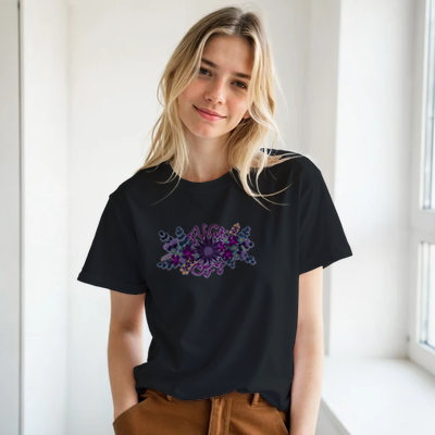 Brandy Starr Creates... Fuck Off Black T-Shirt_1.png
