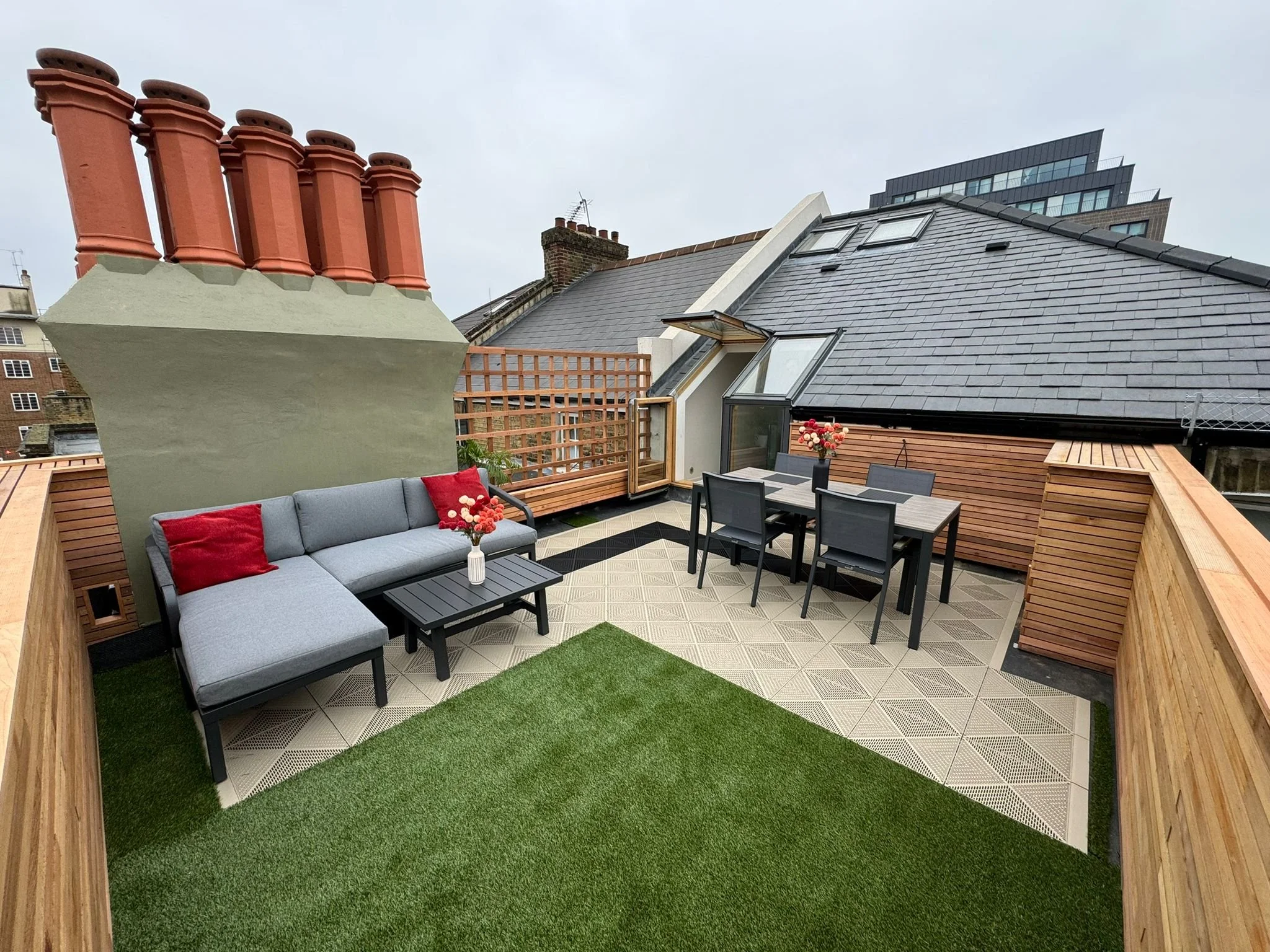Roof terrace remodel: Remodel & Details design