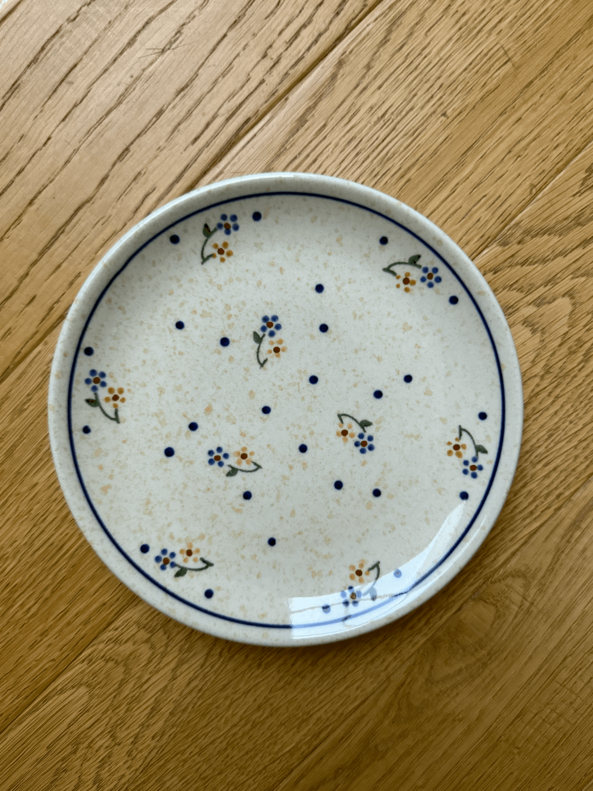 Small Plate 16m - Spring Flower