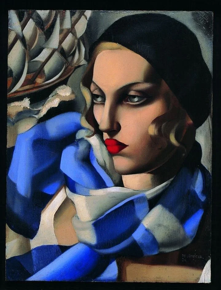 Inspiration de l'artiste peintre Tamara de Lempicka