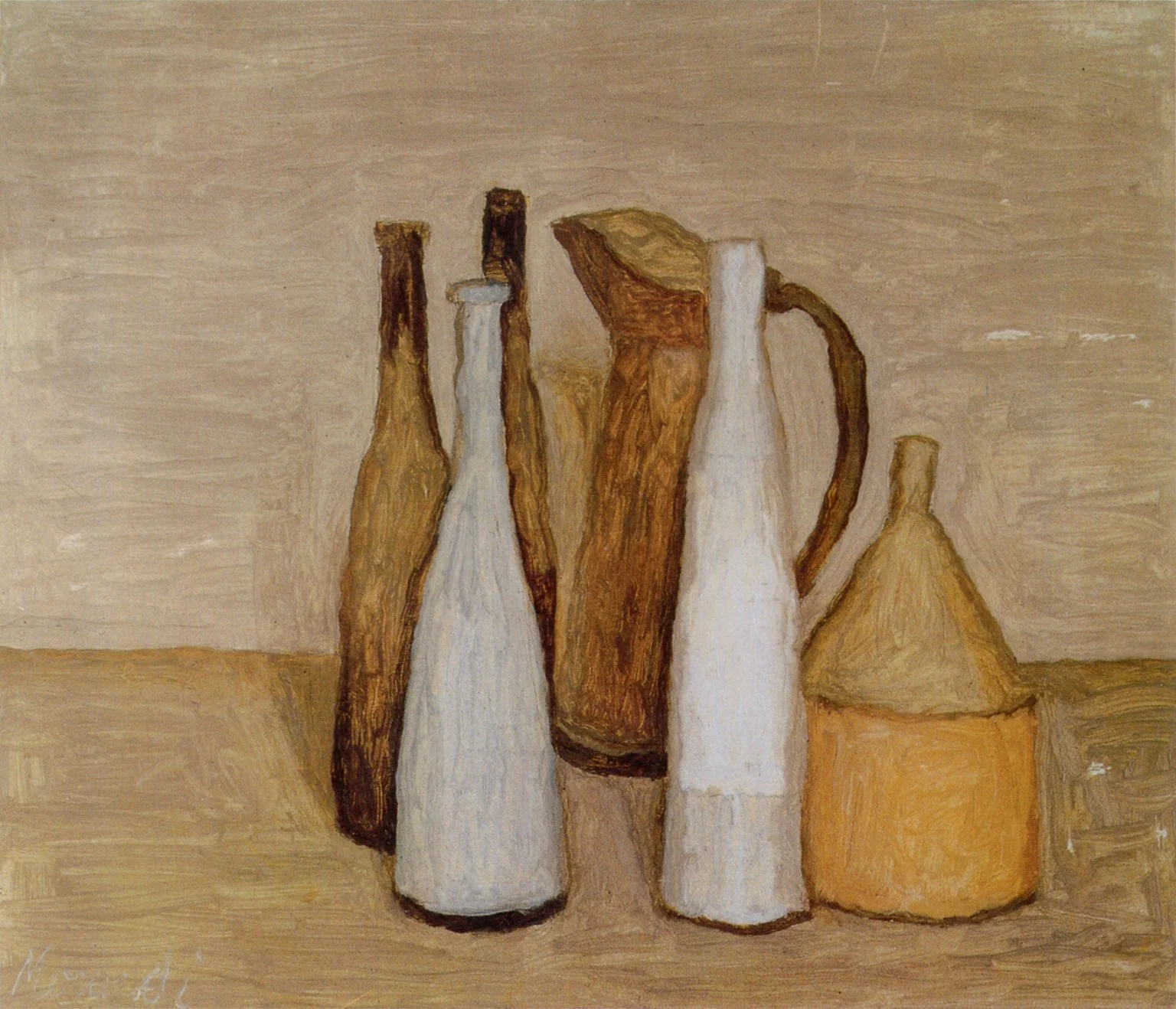 Inspiration de l'artiste peintre Morandi