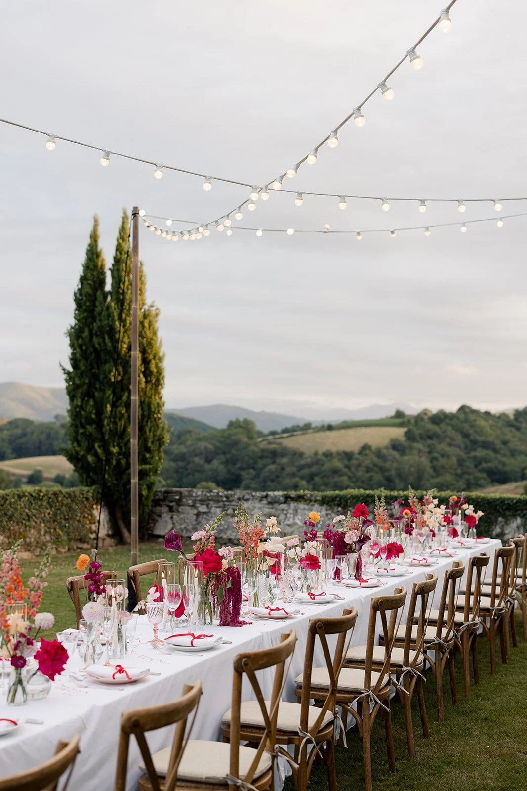 Banquet extérieur Dolce Vita Pays Basque