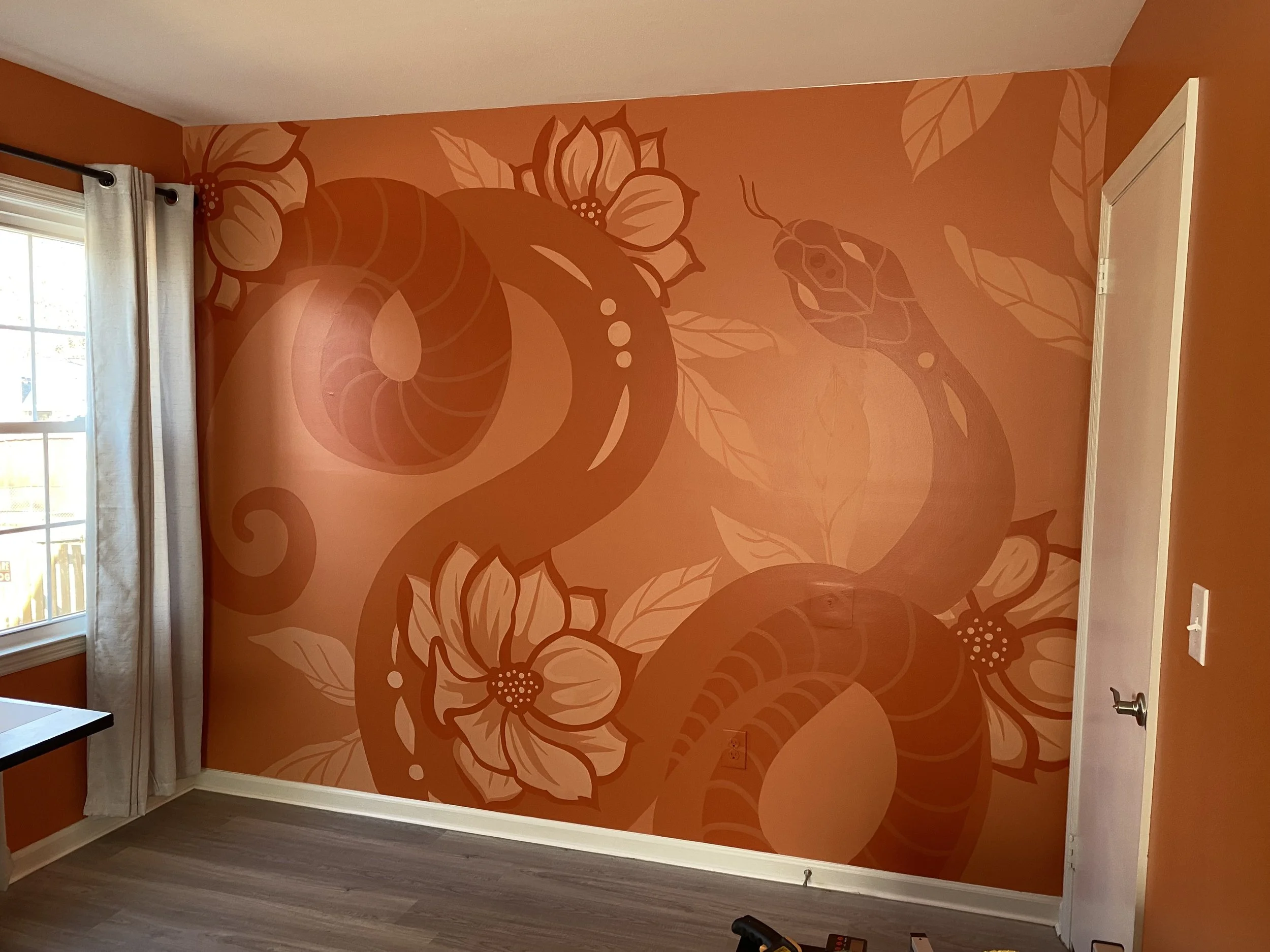 Reptile Room Mural