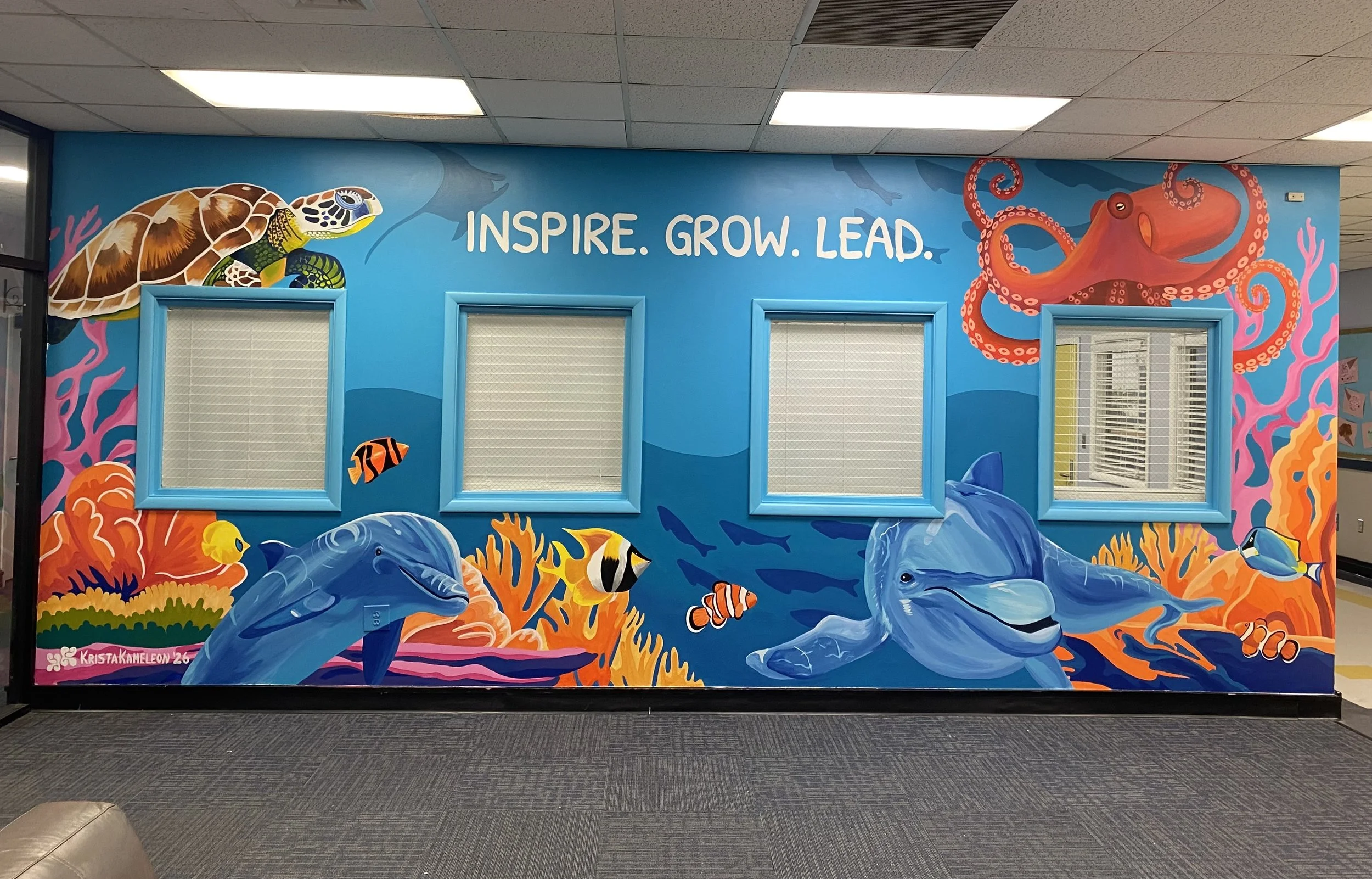 Newington Elementary Mural - Summerville, SC