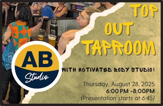Top-Out Taproom: Spine Health with Activated Body Studio