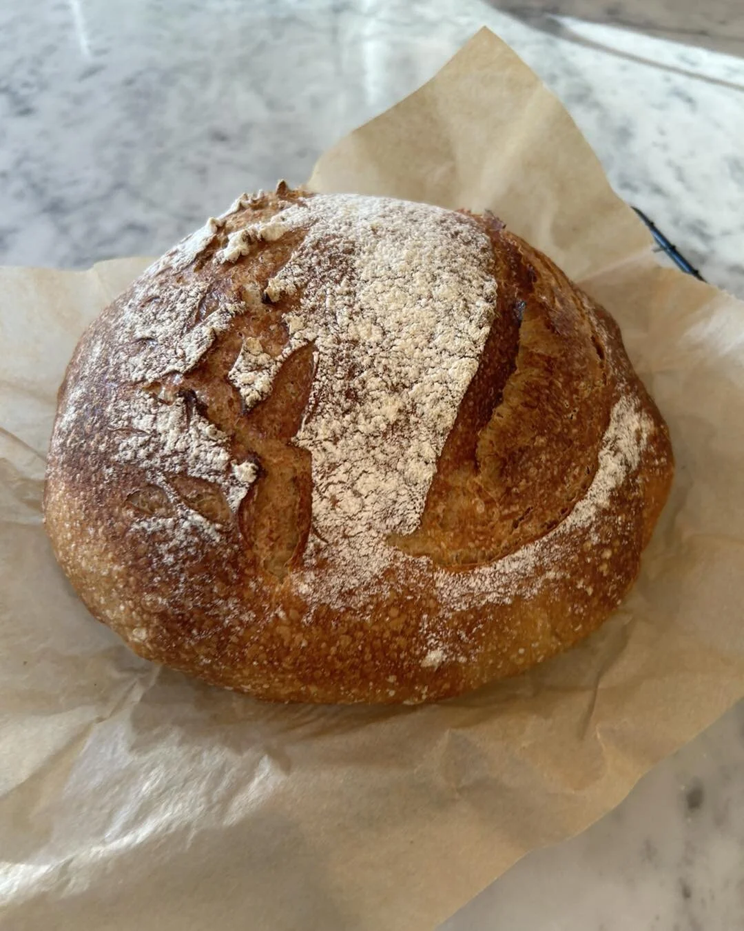 You can test whether a levain (sourdough starter) is ready to use when it floats.  It&rsquo;s buoyant.  This airiness enables a sticky lump of flour, water and salt to rise.

When we allow our suffering to develop, it breeds (or maybe it breads?) com